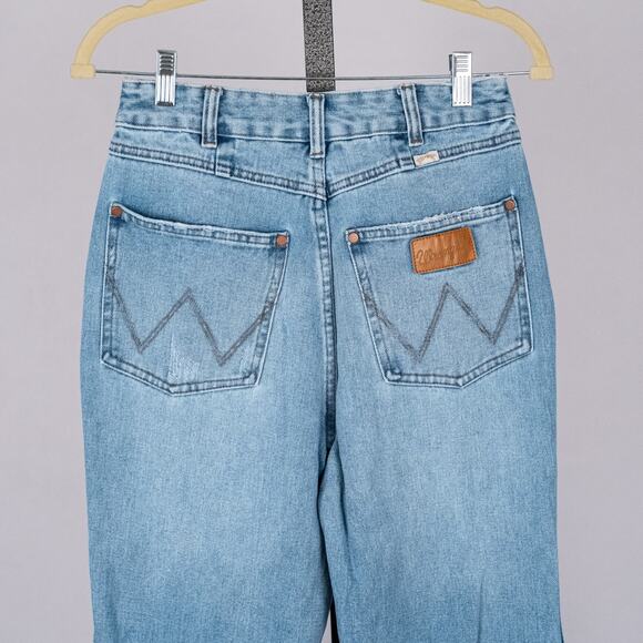 Wrangler x Billabong Women's Flare Jeans Size 27 Patchwork Floral Retro Cowgirl - Picture 5 of 8